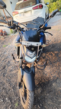 Blue Yamaha FZ-S FI V3