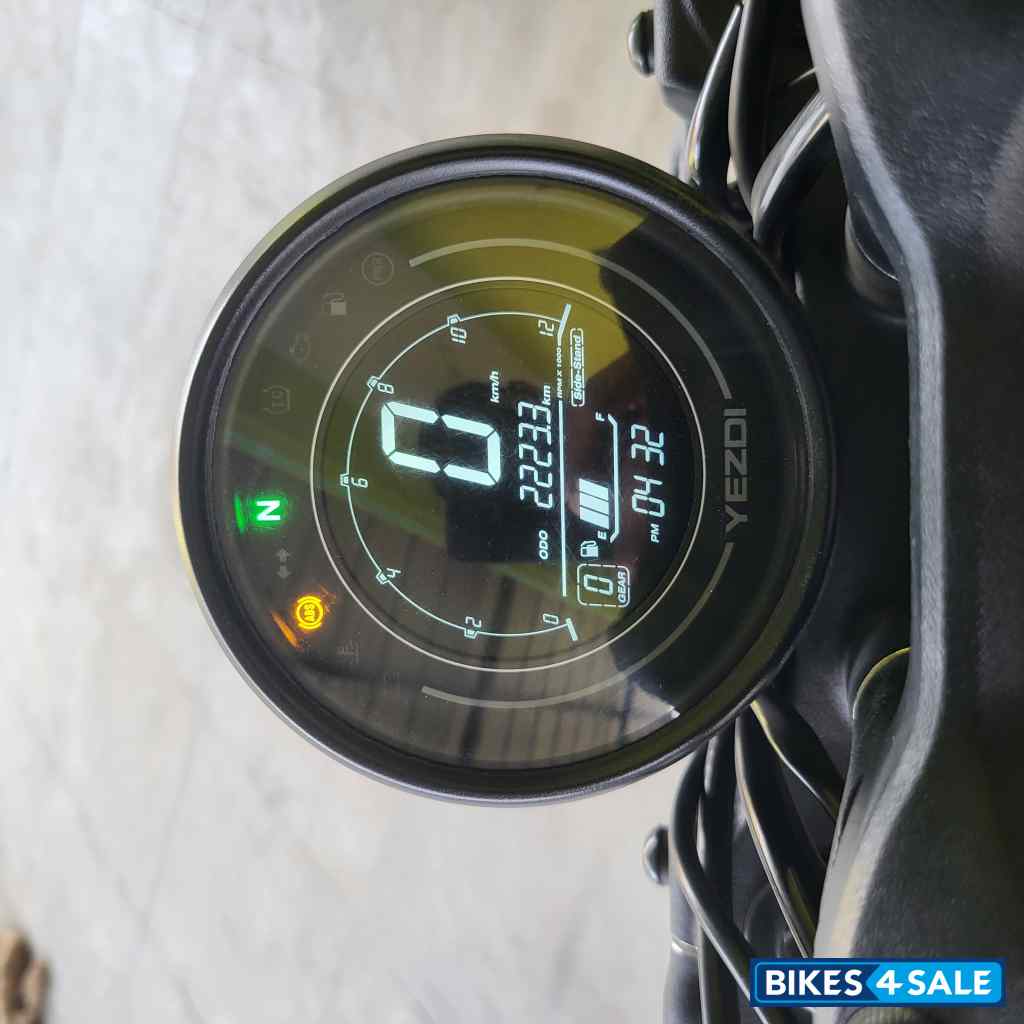 Shadow Black Yezdi Roadster 2025