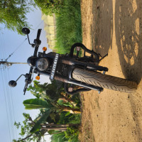 Shadow Black Yezdi Roadster 2025