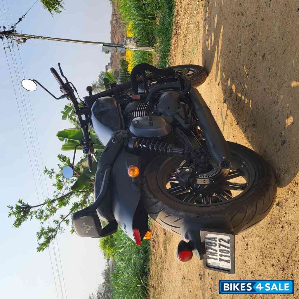 Shadow Black Yezdi Roadster 2025