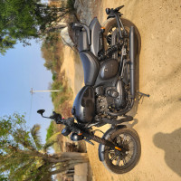 Shadow Black Yezdi Roadster 2025