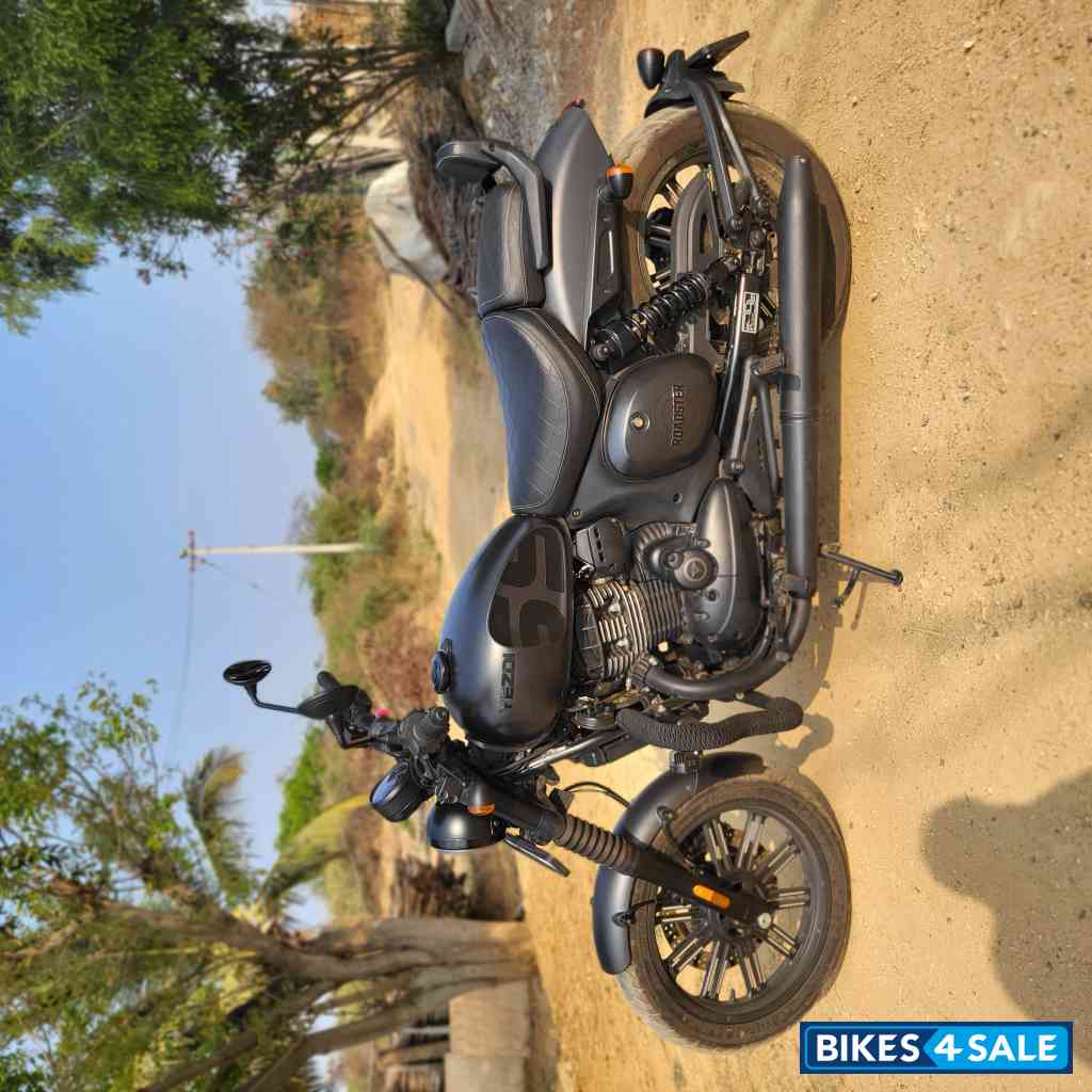 Shadow Black Yezdi Roadster 2025