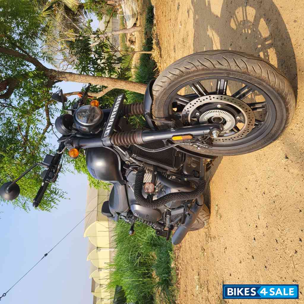 Shadow Black Yezdi Roadster 2025