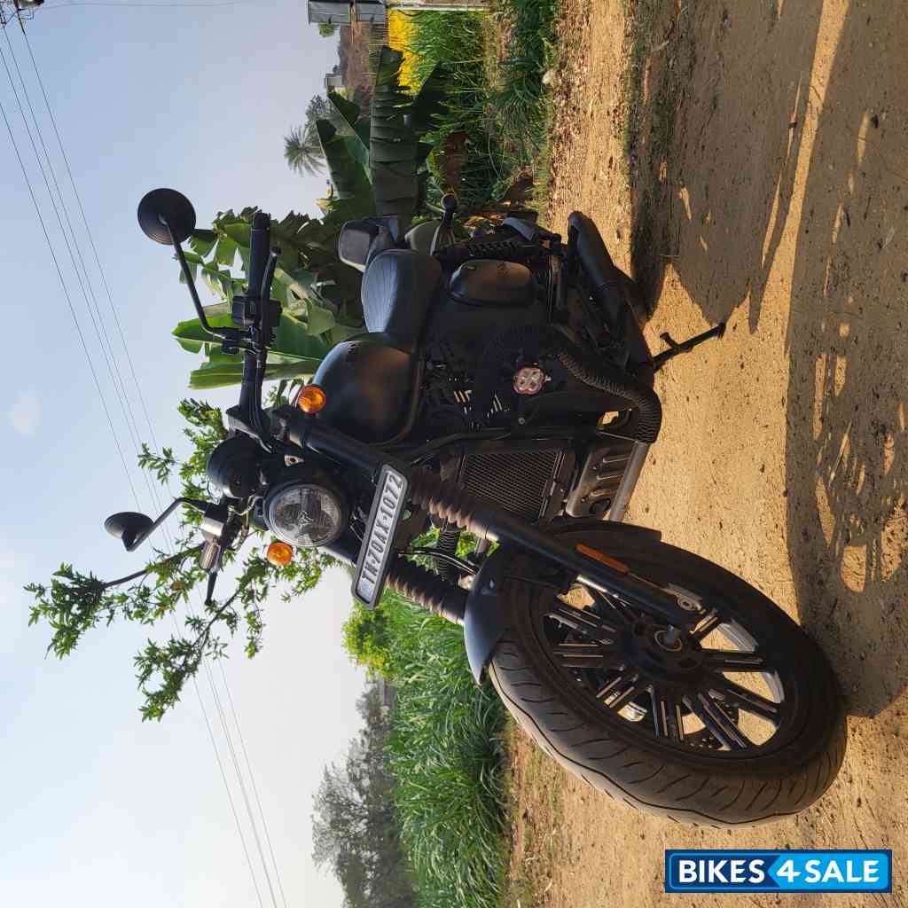 Shadow Black Yezdi Roadster 2025