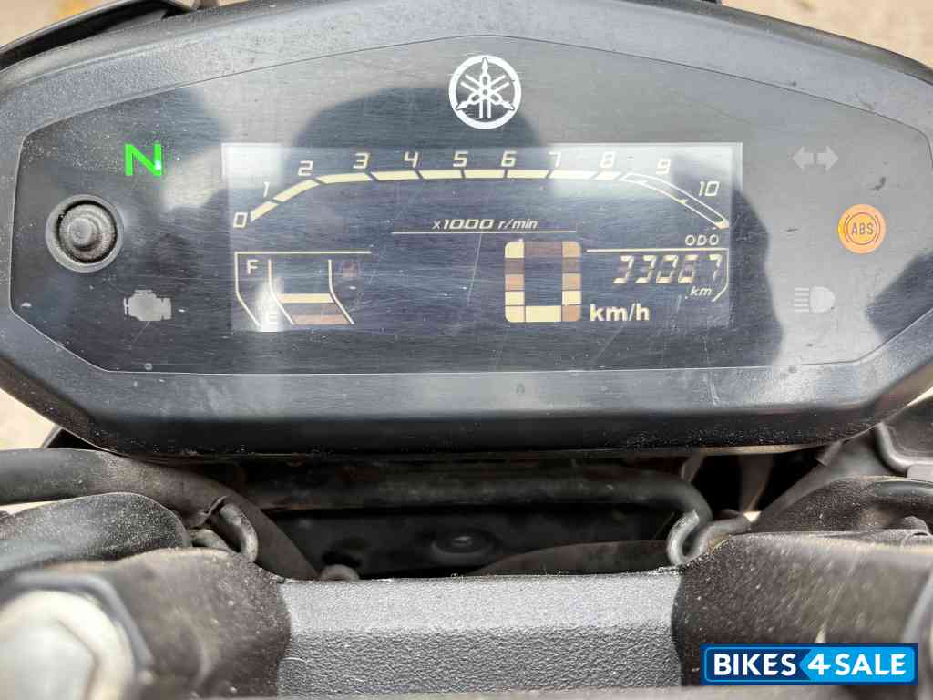 Red Yamaha FZ FI V3 BS6