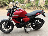 Red Yamaha FZ FI V3 BS6