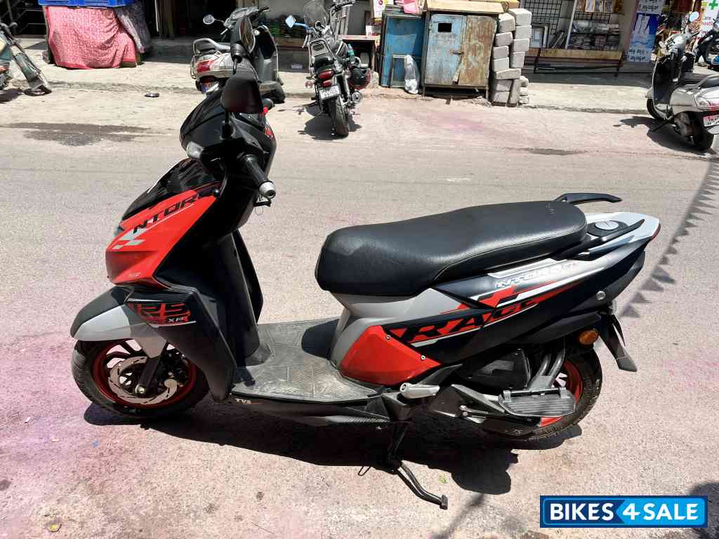 Red/black/grey TVS NTORQ 125 Race XP