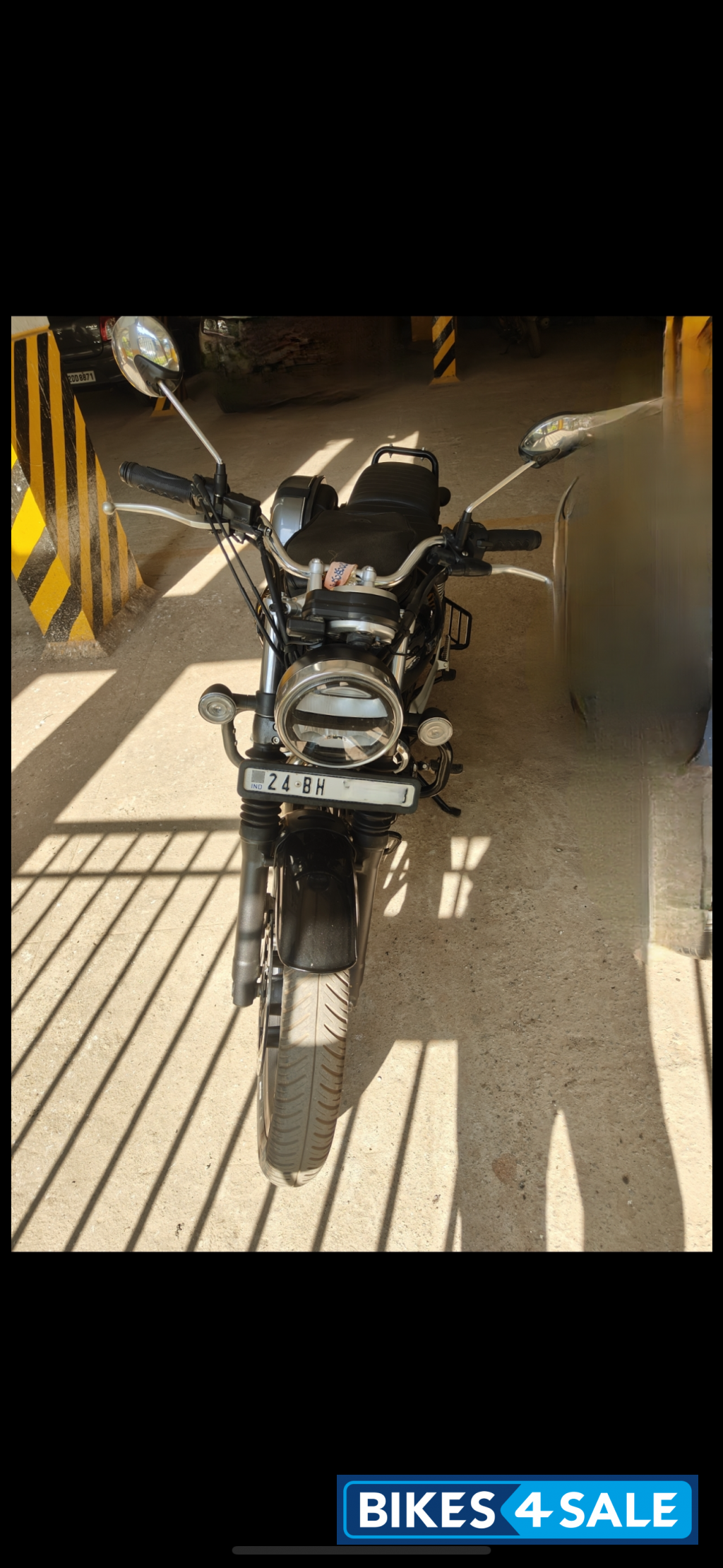 Black Honda Hness CB350 DLX Pro