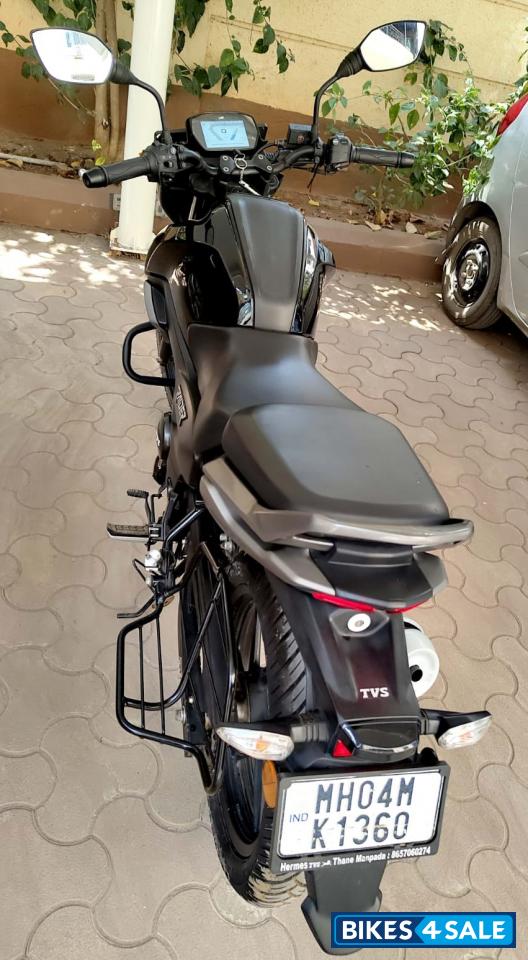 Wicked Black TVS Raider SX