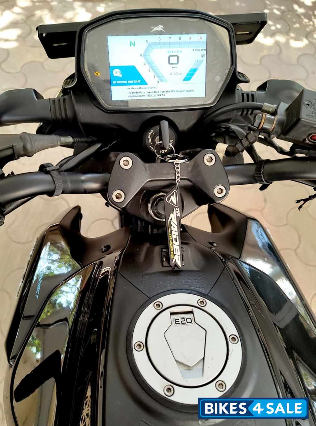 Wicked Black TVS Raider SX