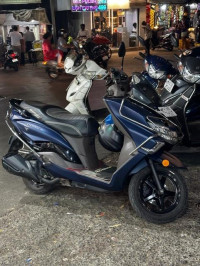 Stellar Mat Blue Suzuki Burgman Street Bluetooth Enabled