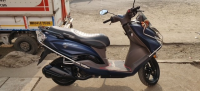 Stellar Mat Blue Suzuki Burgman Street Bluetooth Enabled