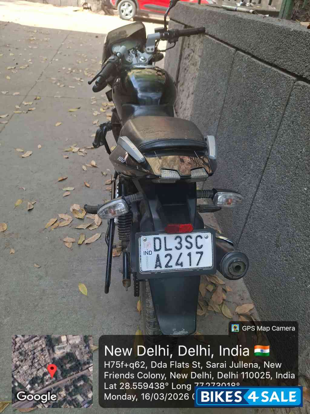 Black Bajaj Pulsar 180