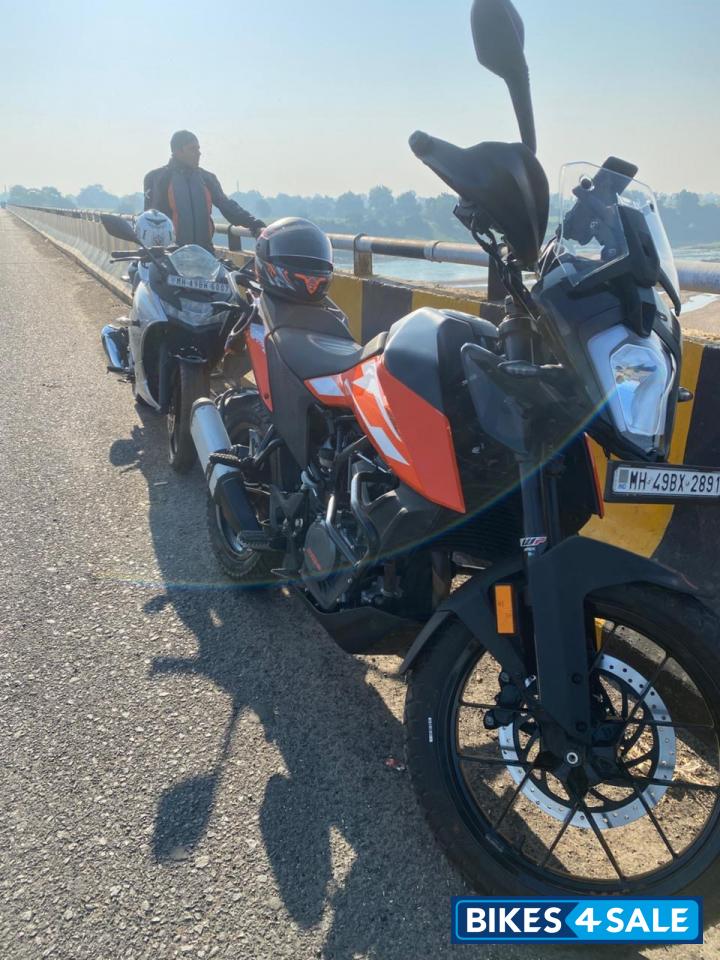 Orange Black KTM 250 Adventure 2022