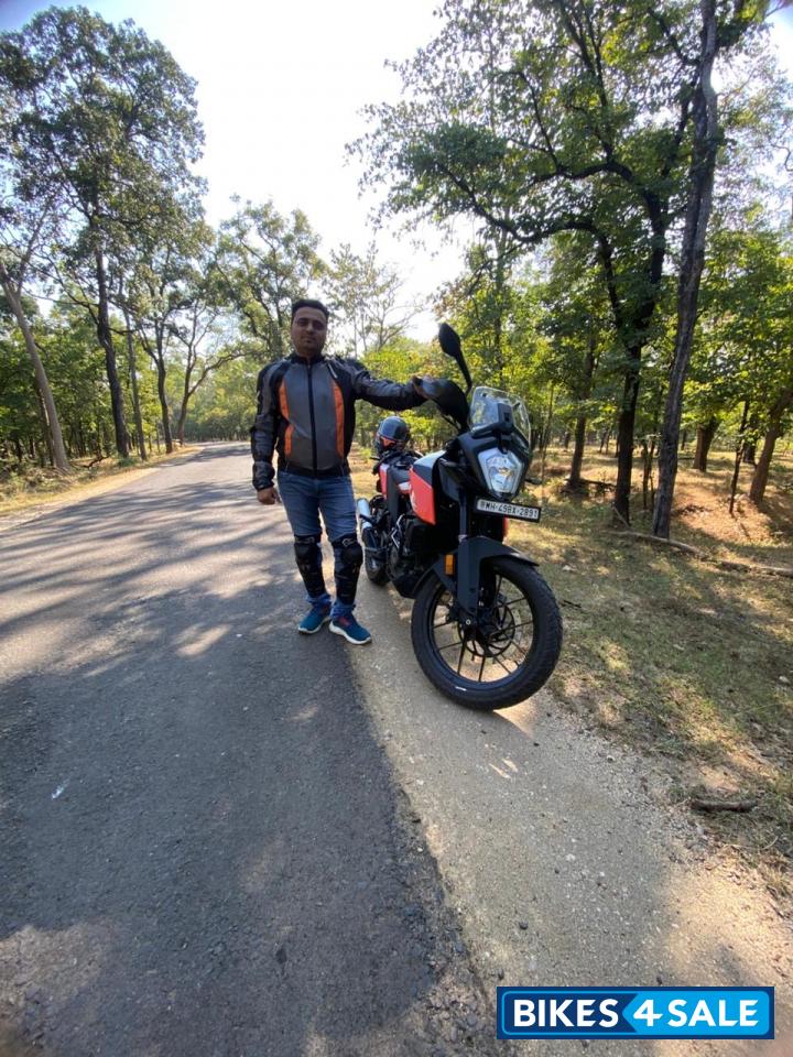 Orange Black KTM 250 Adventure 2022