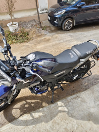 Blue TVS Raider Split Seat