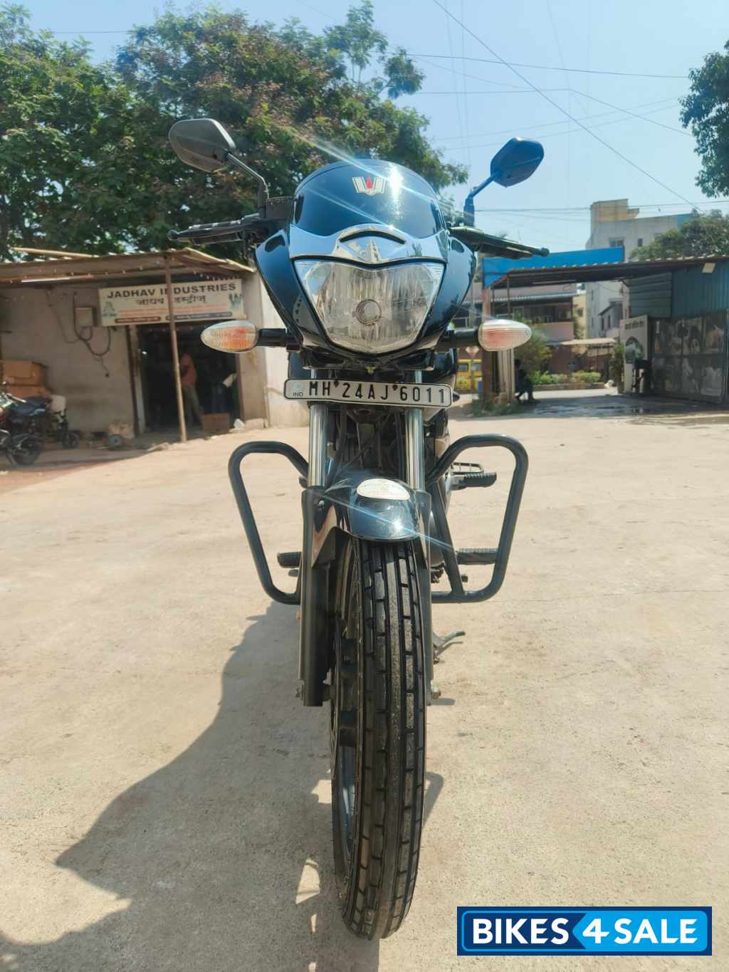 Black Honda CB Unicorn