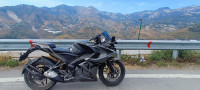 Graphite Black Bajaj Pulsar RS 200