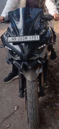 Graphite Black Bajaj Pulsar RS 200