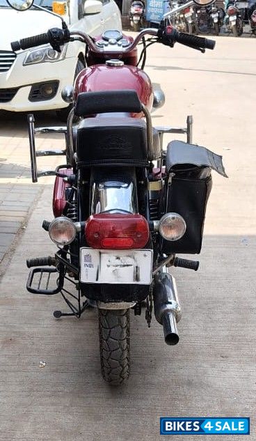 Red Royal Enfield Bullet Electra