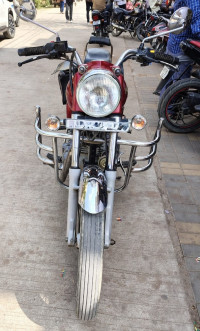 Red Royal Enfield Bullet Electra