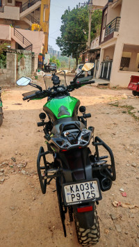 Green Bajaj Dominar 400 ABS BS6