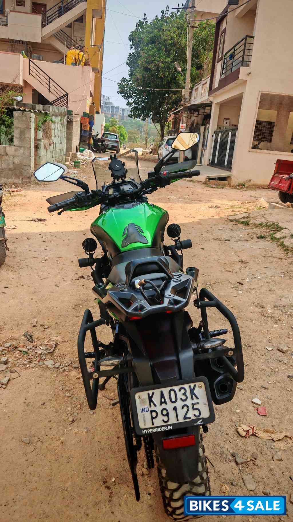 Green Bajaj Dominar 400 ABS BS6