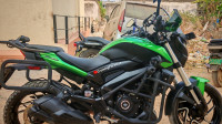 Green Bajaj Dominar 400 ABS BS6