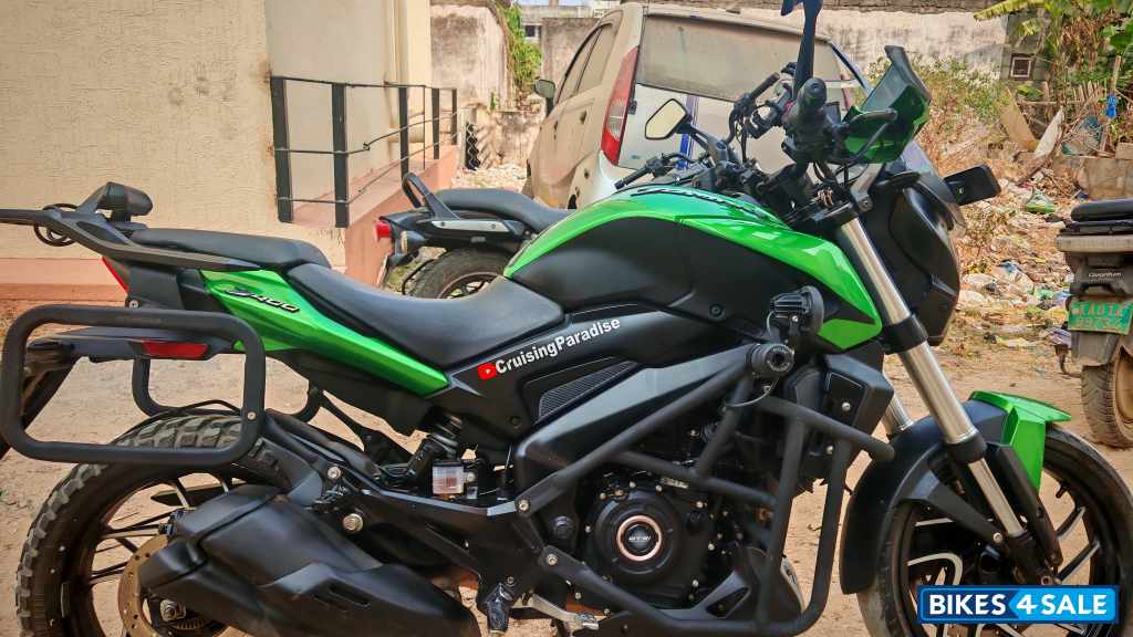 Green Bajaj Dominar 400 ABS BS6