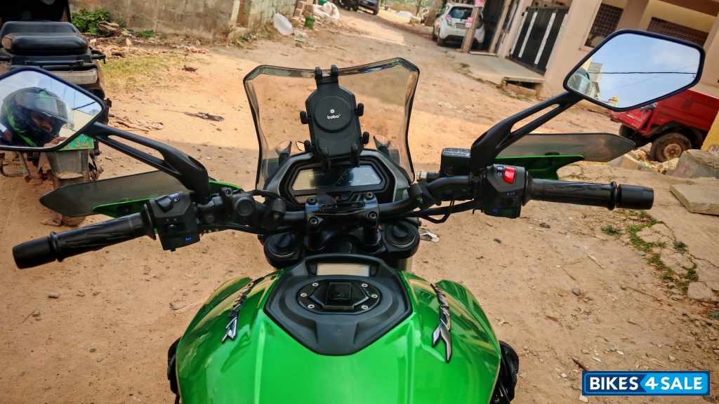 Green Bajaj Dominar 400 ABS BS6