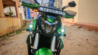 Green Bajaj Dominar 400 ABS BS6