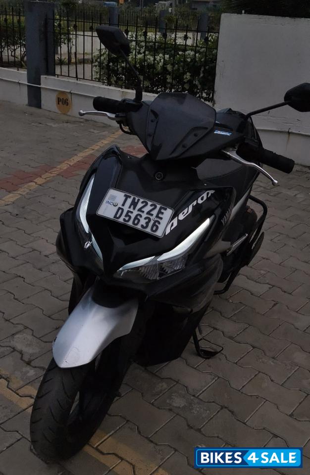 Black Metallic Yamaha Aerox 155