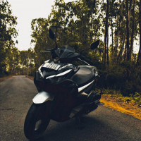 Black Metallic Yamaha Aerox 155