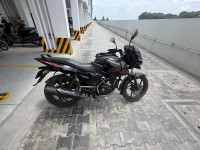 Black With Red Bajaj Pulsar 125 Neon Disc Single Seat