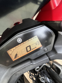 Red Yamaha Fazer 25