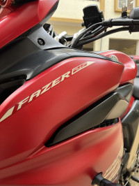 Red Yamaha Fazer 25