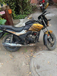 Electric Yellow Metallic Hero Passion X Pro