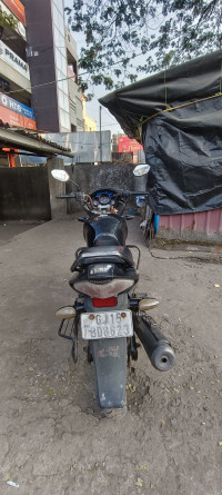 Black Honda Unicorn