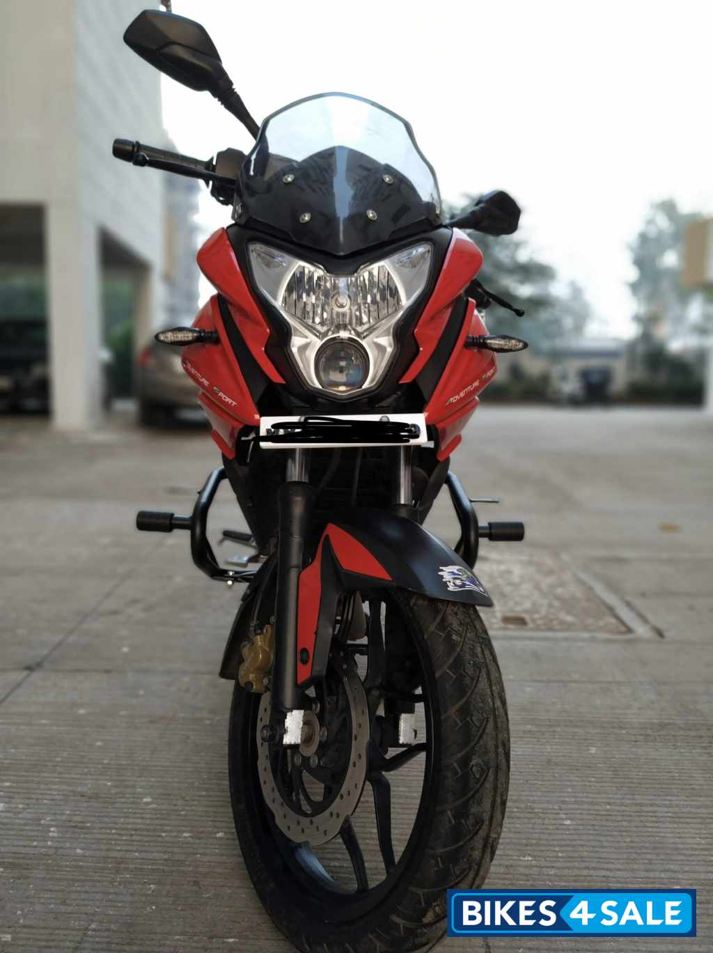 Red Bajaj Pulsar AS 200