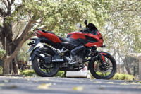 Red Bajaj Pulsar AS 200