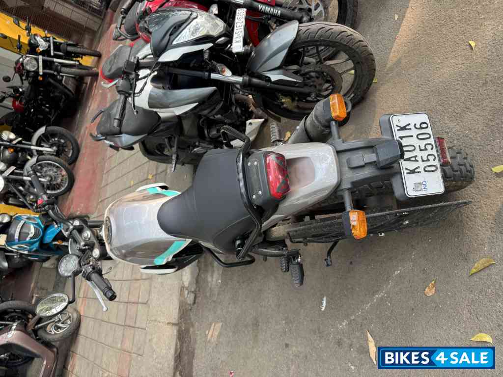 White Royal Enfield Scram 411