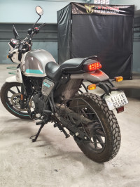 White Royal Enfield Scram 411