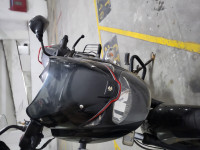 Ebony Blk Red Dkl Bajaj Pulsar 150 Twin Disc