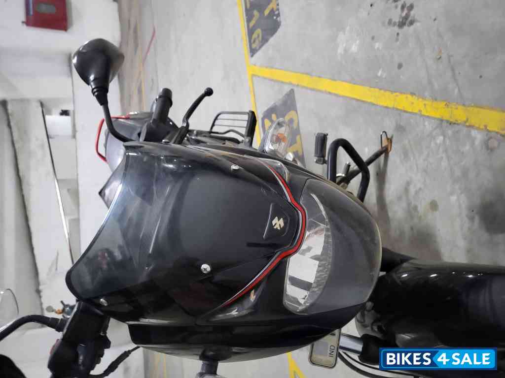 Ebony Blk Red Dkl Bajaj Pulsar 150 Twin Disc