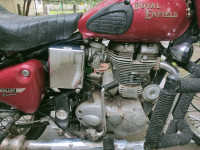 Red Royal Enfield Bullet Electra Twinspark