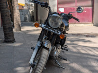 Magic Black Royal Enfield Bullet Electra