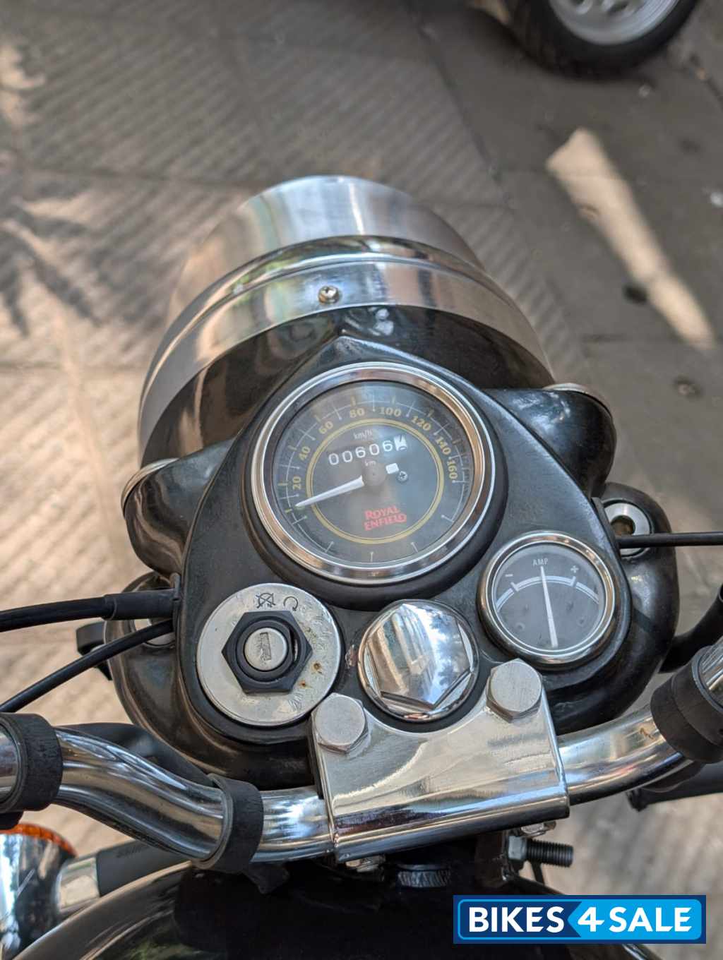 Magic Black Royal Enfield Bullet Electra