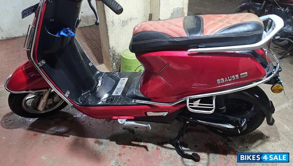 Silk Red BGauss B8 Lithium Ion