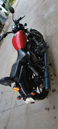 Red And Black Royal Enfield Meteor 350 Fireball