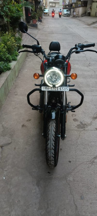 Red And Black Royal Enfield Meteor 350 Fireball